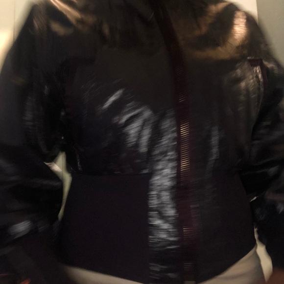 Dolce & Gabbana patent leather jacket real leather #d&g purple pattent leather - Picture 10 of 11